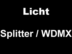 Splitter / WDMX