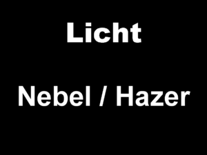 Nebel / Hazer